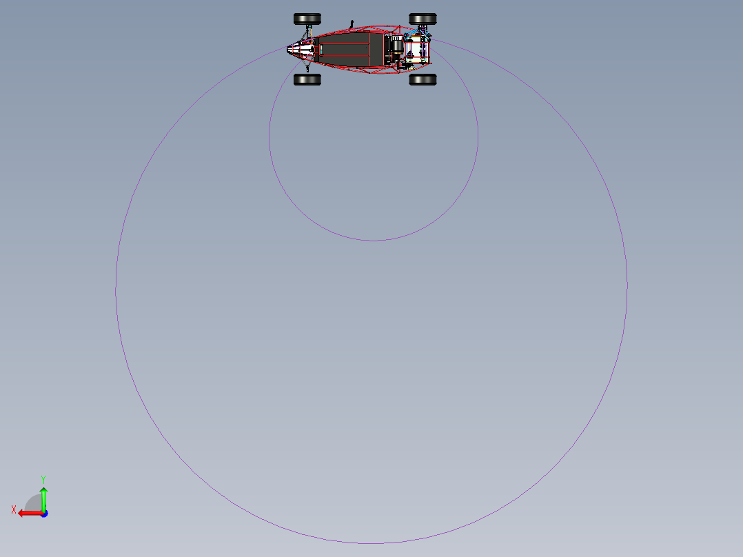 10-Ariel Atom单座电动卡丁车3D数模图纸 STP格式后视图