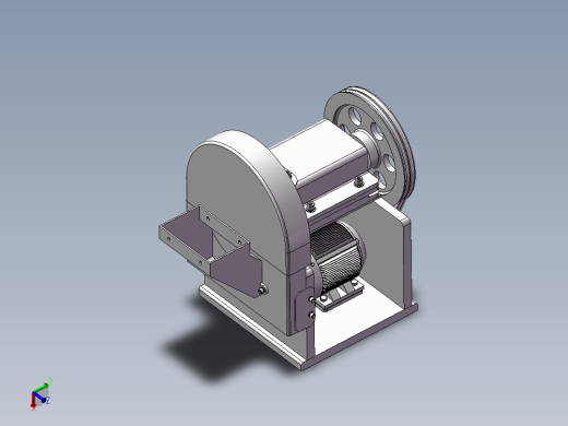 土豆切片机设计资料含三维SW二维说明书