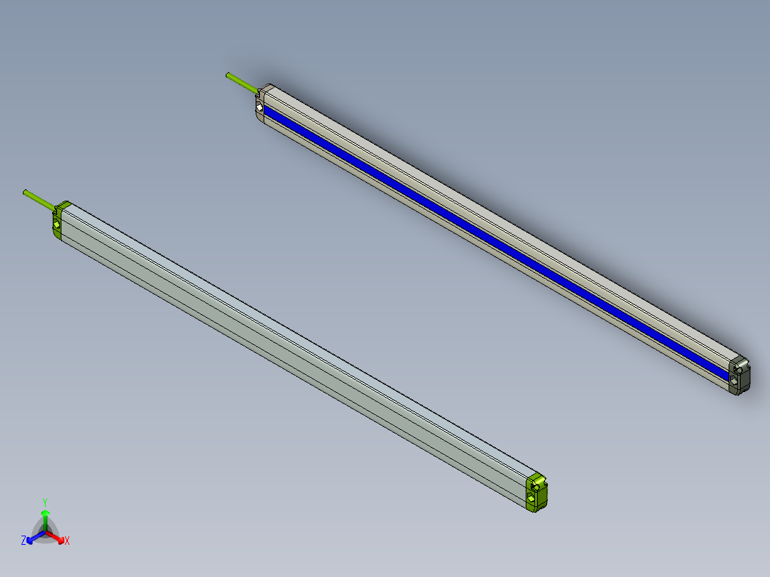 安全_区域传感器H2TLP2420_3D正等轴测图