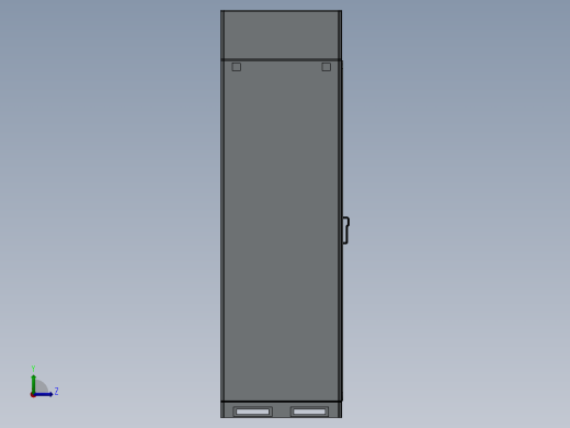 储能柜左视缩略图