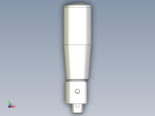 把手(折疊迴轉)IR.302、IR.302-INOX-3D多系列多零件图纸模型前视缩略图