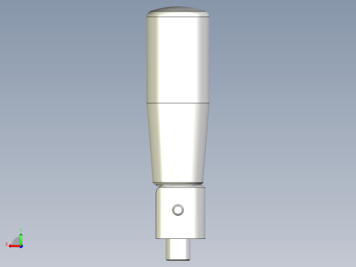 把手(折疊迴轉)IR.302、IR.302-INOX-3D多系列多零件图纸模型后视缩略图