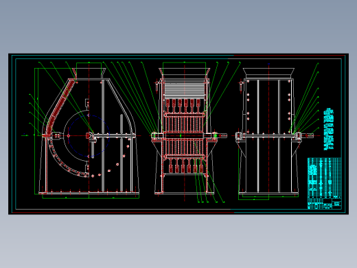 沥青路单转子可逆式碎石机设计-锤式破碎机含13张CAD图