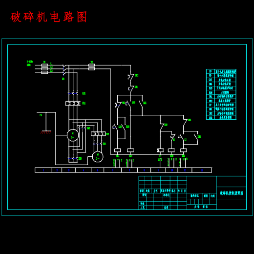 沥青路单转子可逆式碎石机设计-锤式破碎机含13张CAD图缩略图