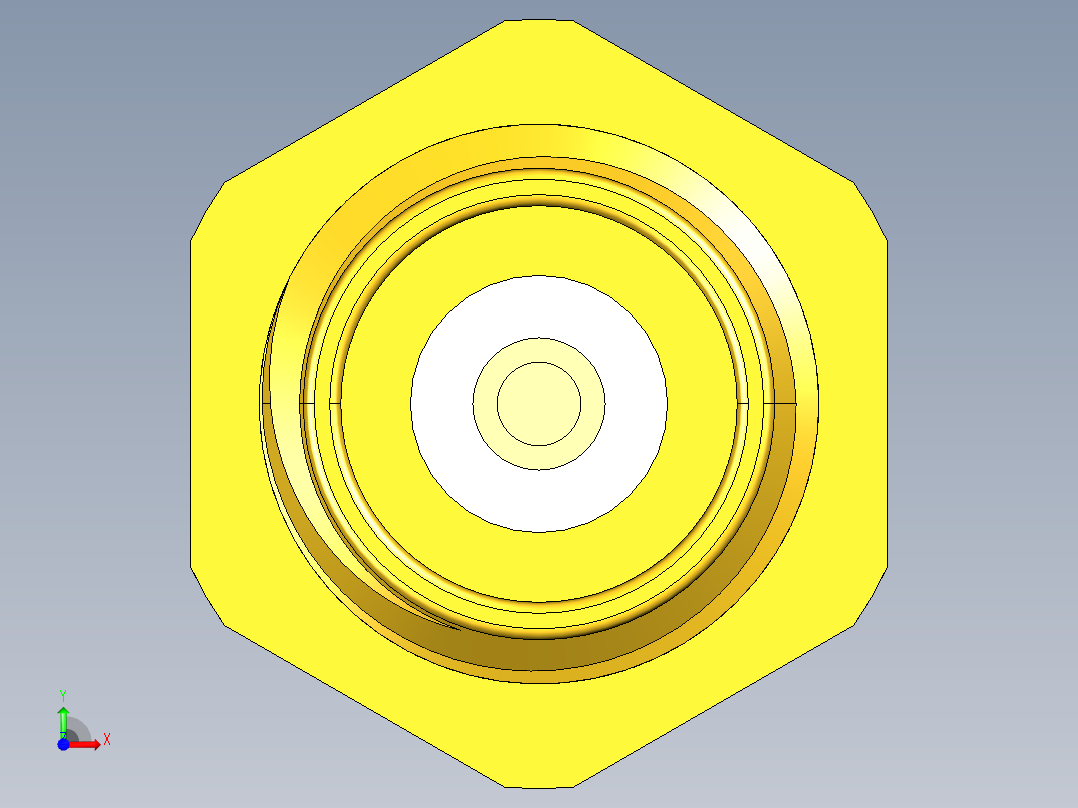 92mm母端PCB锁边连接器2支脚前视图