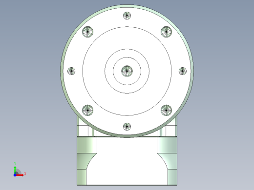 直齿ZPLE120-L3 14-73-98.43-M6.stp前视缩略图