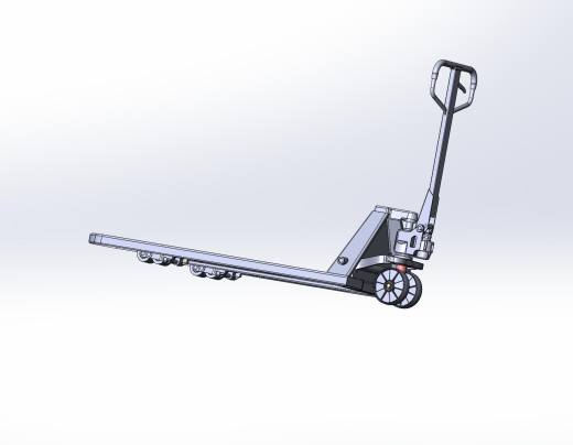 液压搬运车三维及仿真（手动叉车、地牛）缩略图