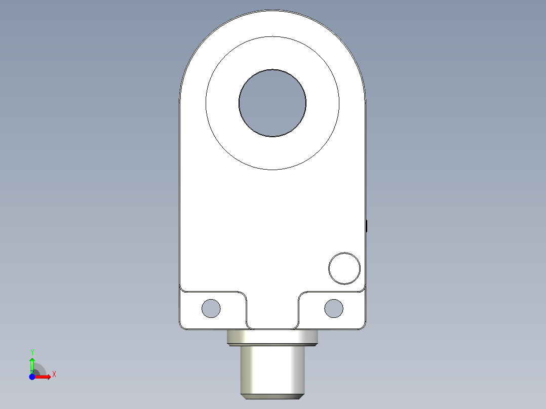 接近传感器PS12_CA_J前视图