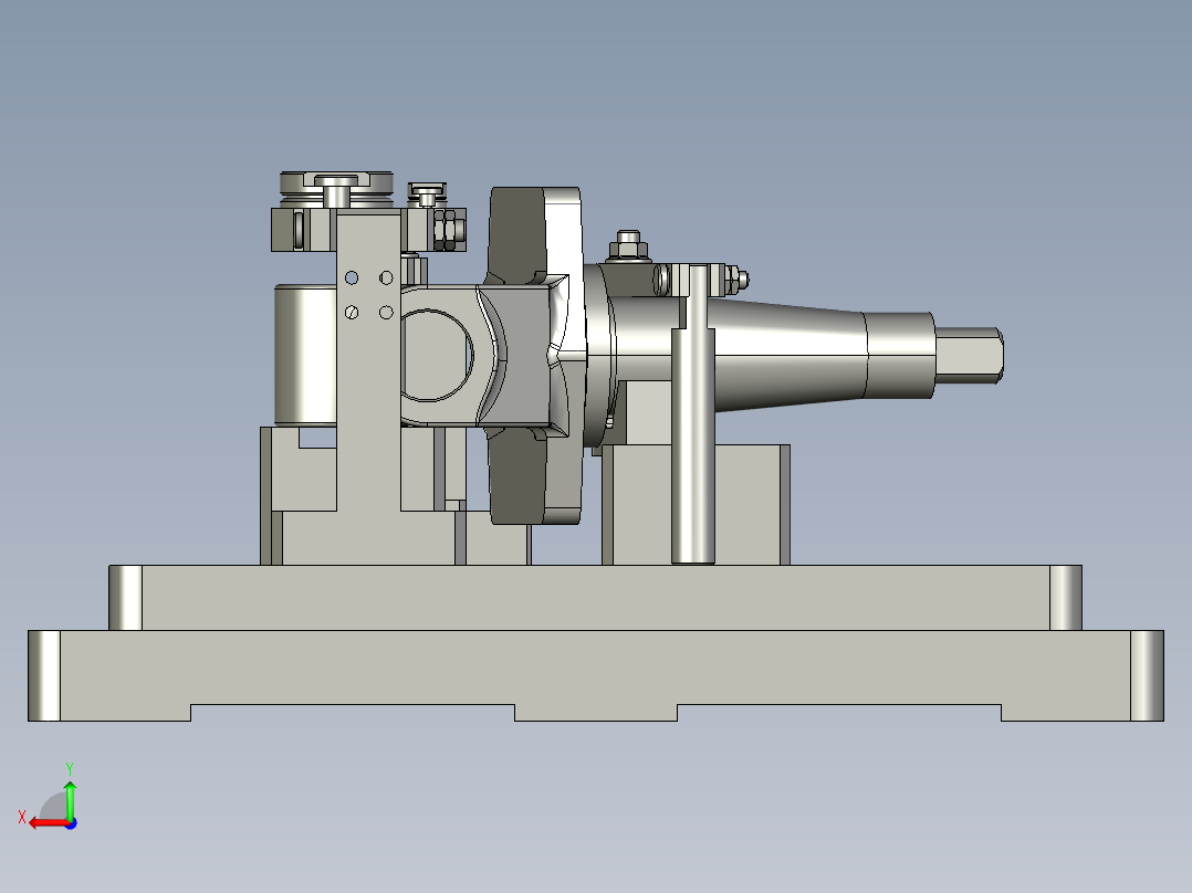 JX389-转向节内孔车组合夹具设计及分析【含三维和cad】后视图