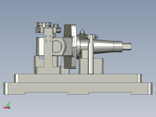 JX389-转向节内孔车组合夹具设计及分析【含三维和cad】后视缩略图