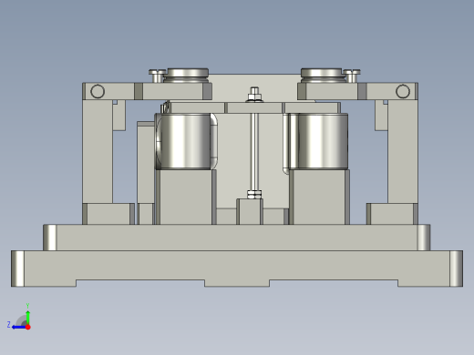 JX389-转向节内孔车组合夹具设计及分析【含三维和cad】右视缩略图