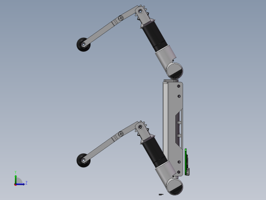 小型四足机器狗左视缩略图