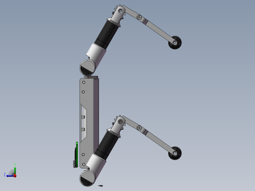 小型四足机器狗右视缩略图
