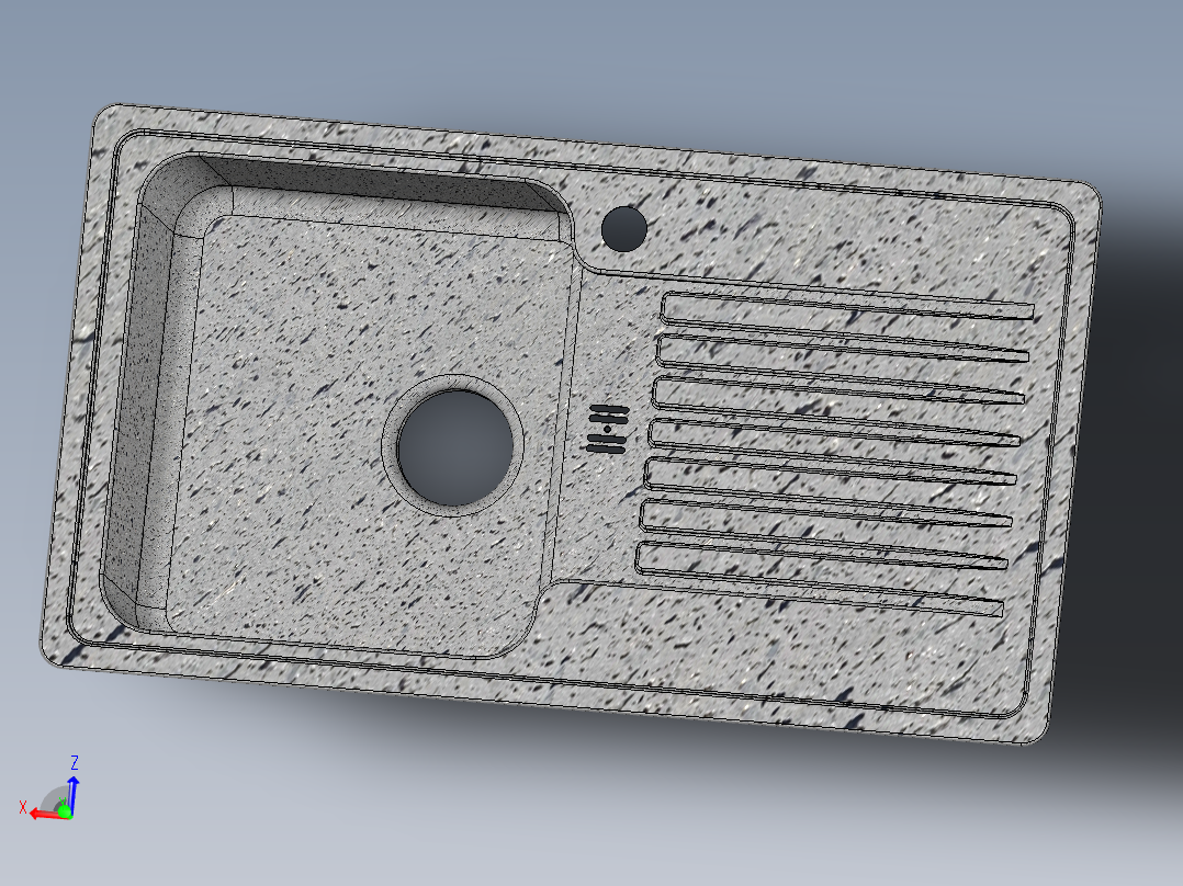 水槽、不锈钢水槽(78)主视图