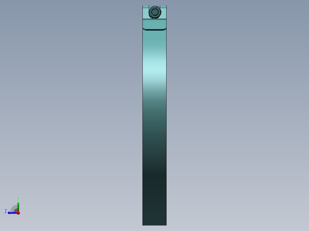 φ227双备卡箍右视图