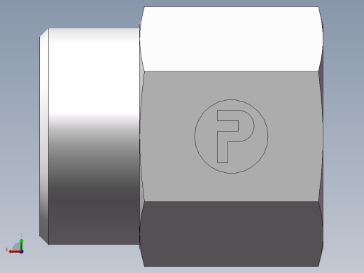 直通内螺纹接头、5CB-26-06非标后视缩略图