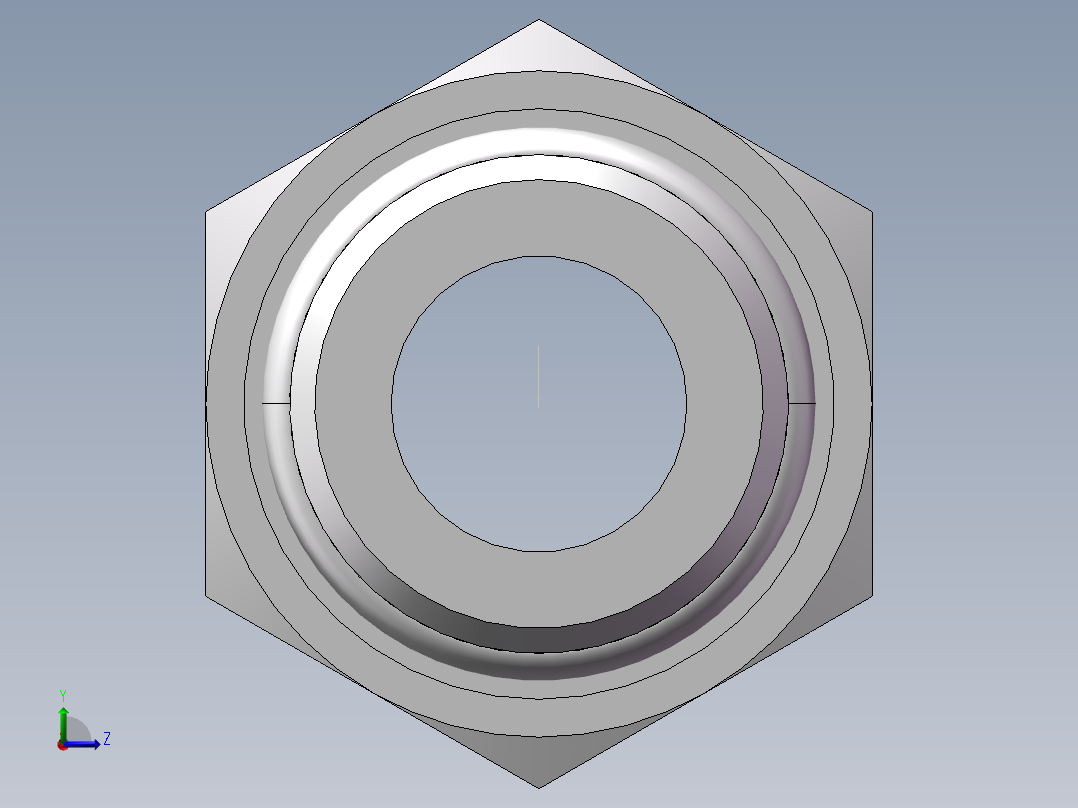 美制O圈密封接头、1DO-36-12左视图