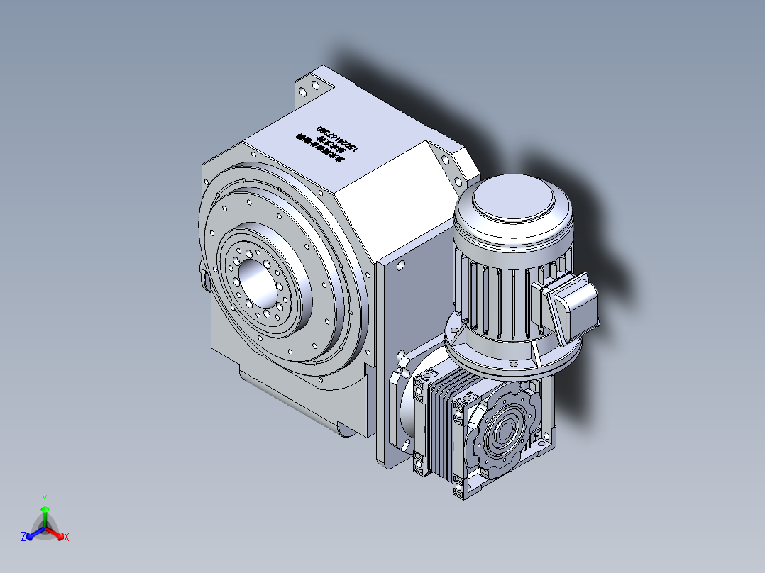 RU210DT意米精密分割器主视图