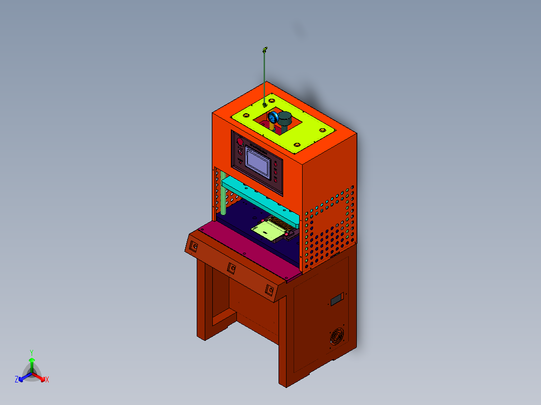 音箱网布热压机