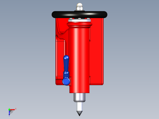 B2005127-车床尾座俯视缩略图