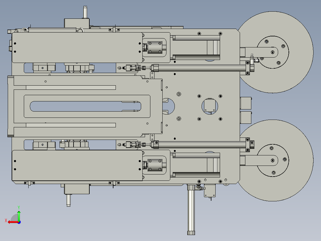 YWP200K4-20-01A-00贴胶组件后视图