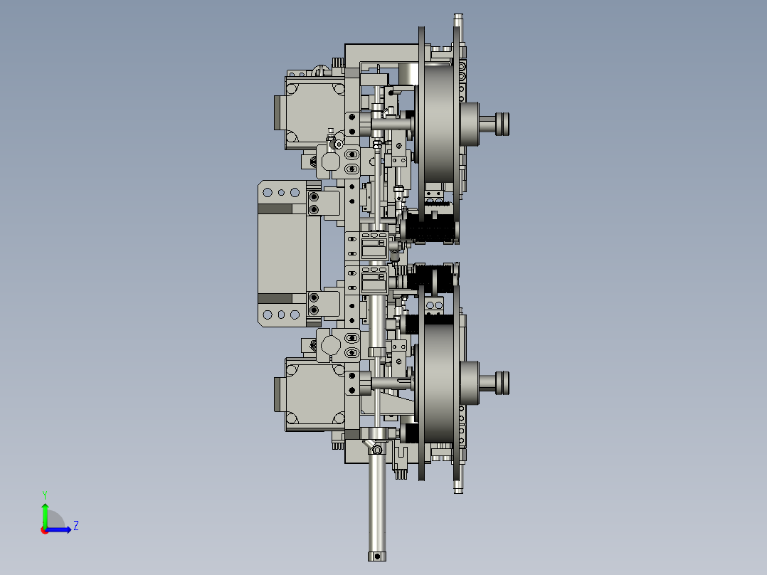 YWP200K4-20-01A-00贴胶组件左视图