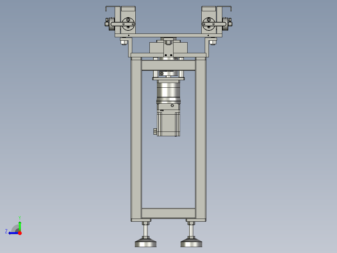 分拣旋转组件右视图