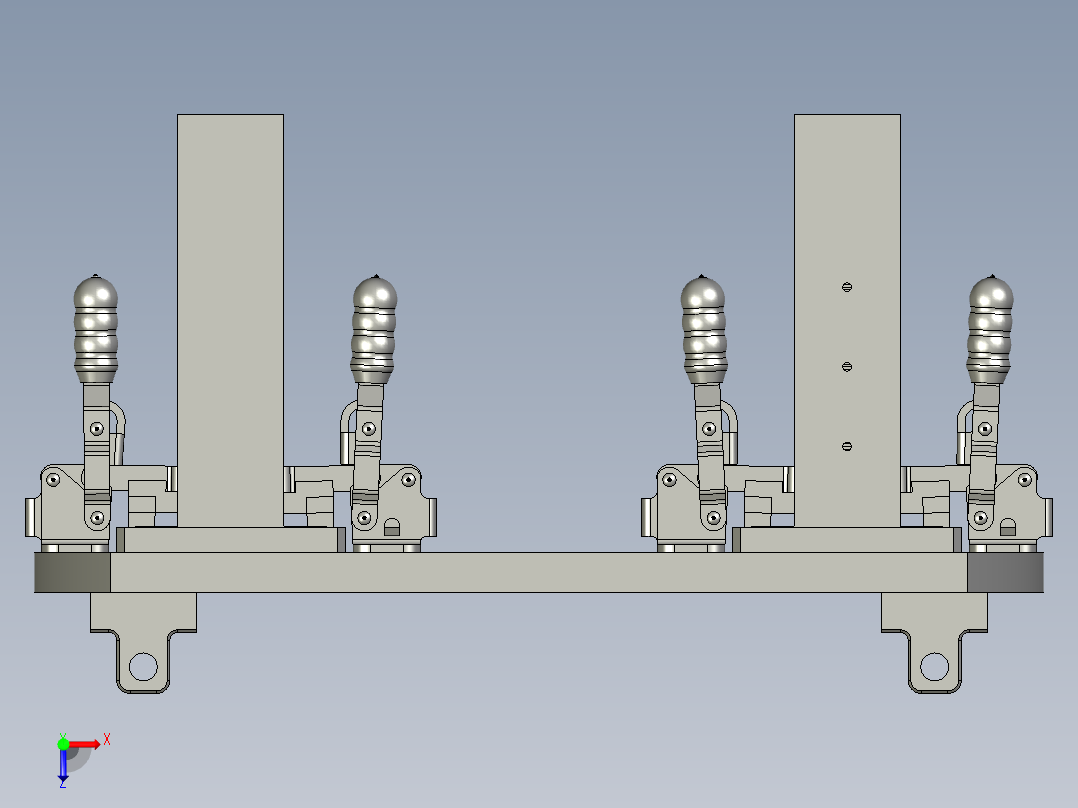 转接片弹夹组件0俯视图