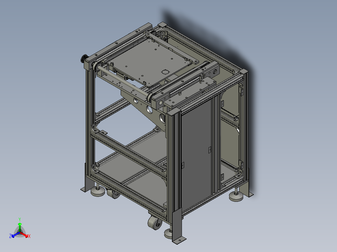 升降机-f-c-SJ正等轴测图