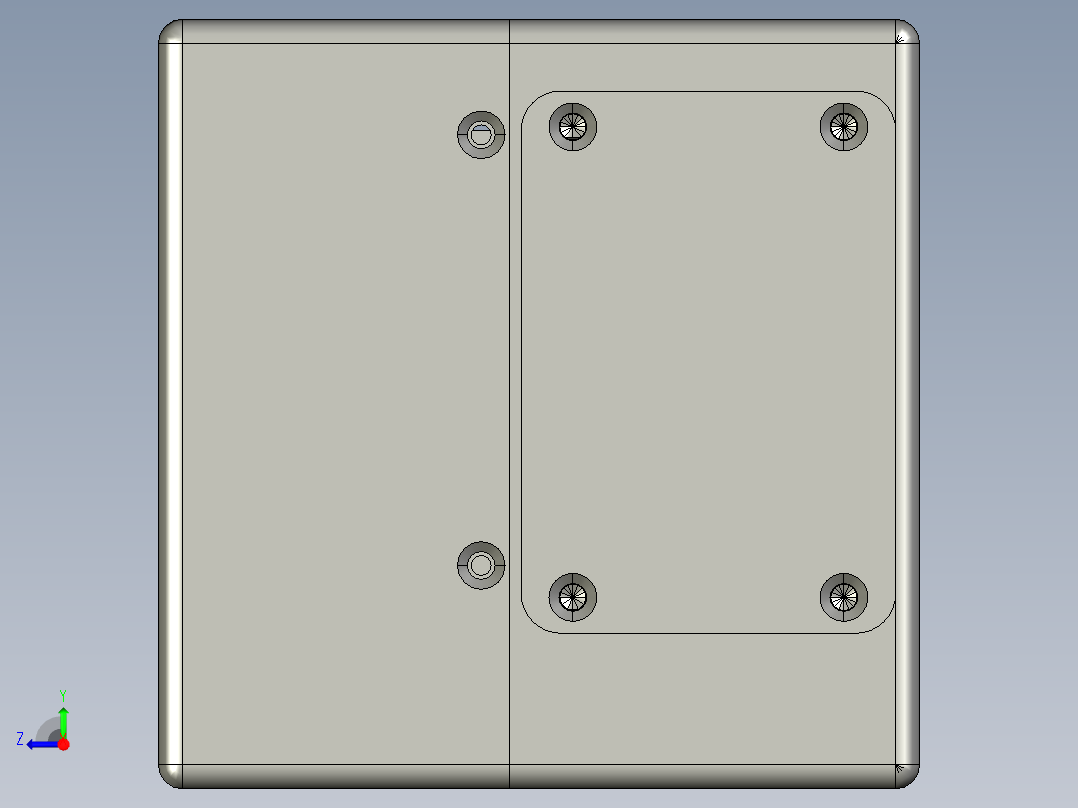 SCANLAB扫描头右视图