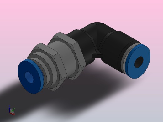 IPLM 隔板弯头_IPLM04正等轴测缩略图
