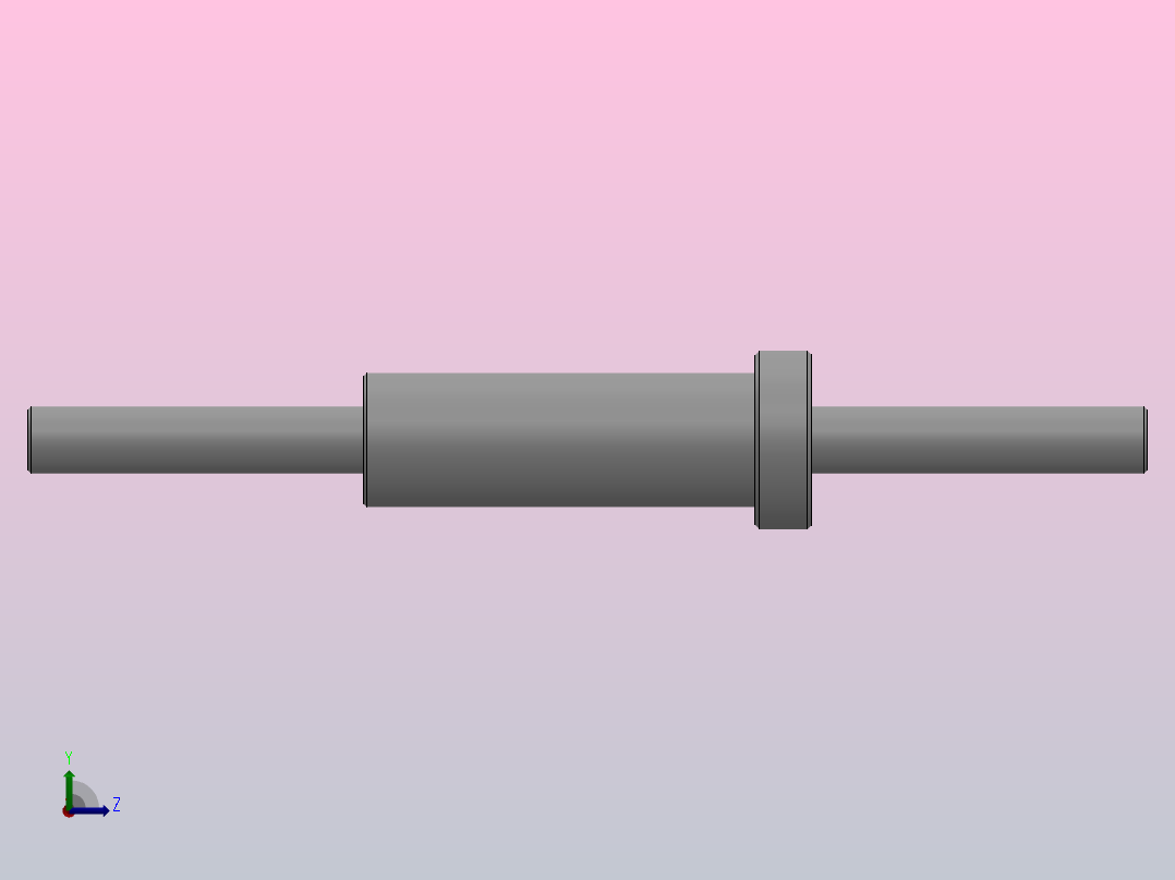 紧凑型微型滚珠衬套导向轴组件_LCSS-3-50-20-20-A左视图