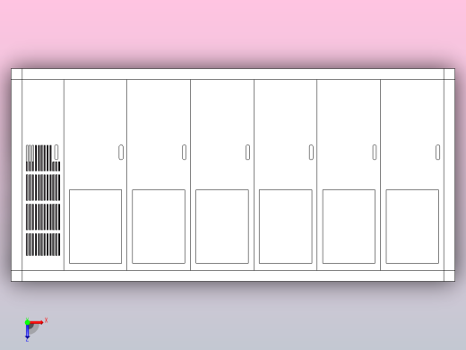储能设备 储能柜huawei-luna2000-4-5mwh-bess---stp格式俯视缩略图