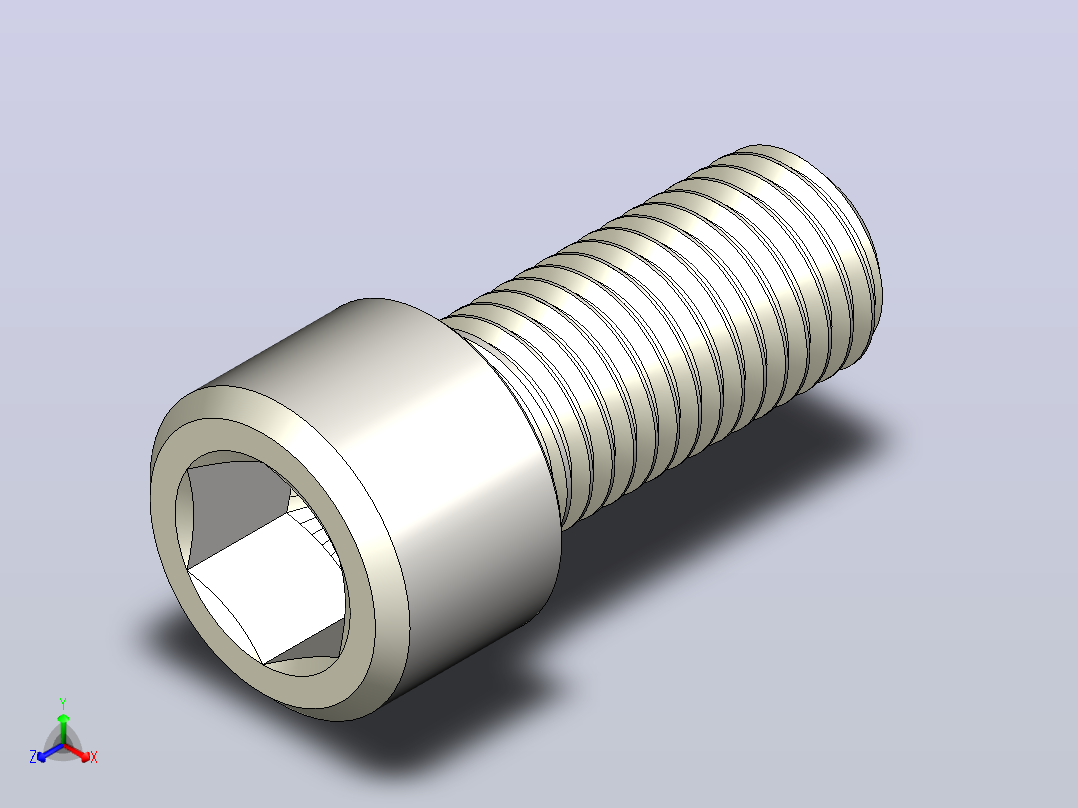 DIN_EN_ISO_4762_M16x35.ipt内六角螺钉主视图