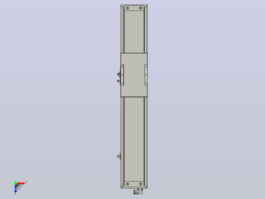 ACH10-300-M-100W ACH10 螺杆驱动 直线滑台模组俯视缩略图
