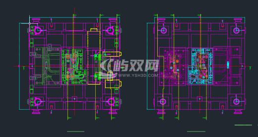 宝马隔热板的工法及模具图缩略图
