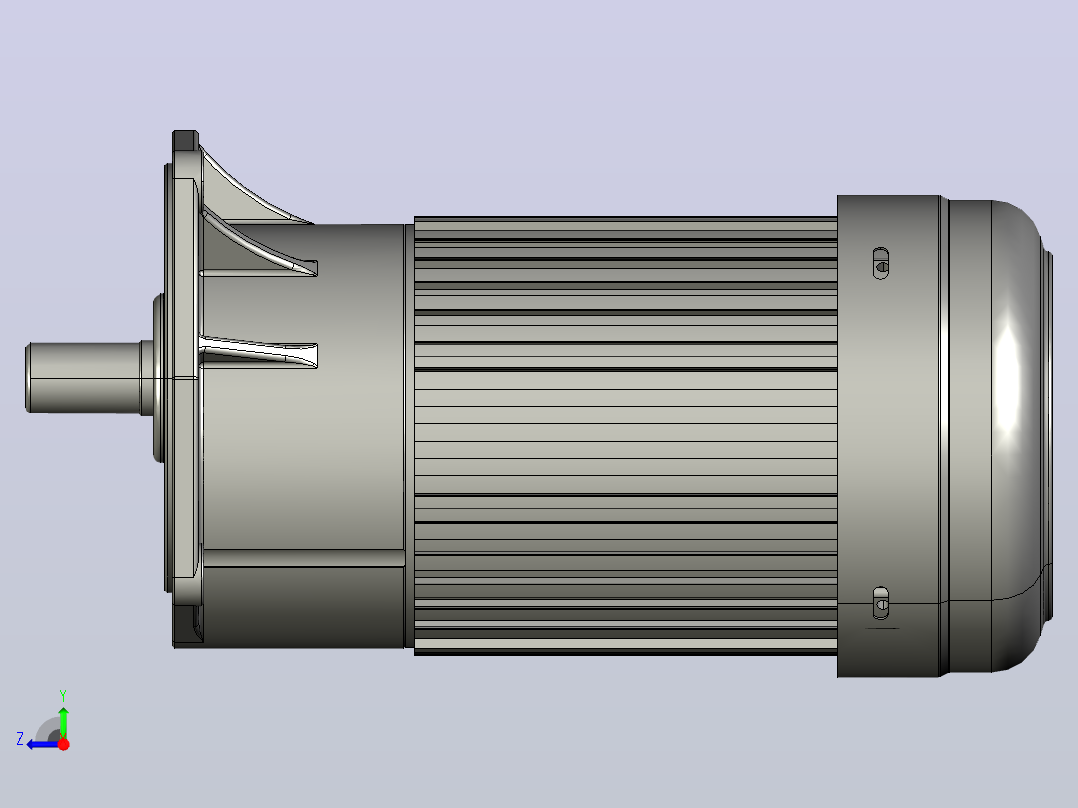 常规小型三相三维1.5KW3#LS三相右视图