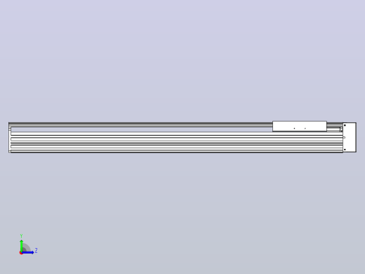 日规模组半封闭丝杆TPA-HNR-202D-2510C-L900-MR-Y-P75-N3左视缩略图