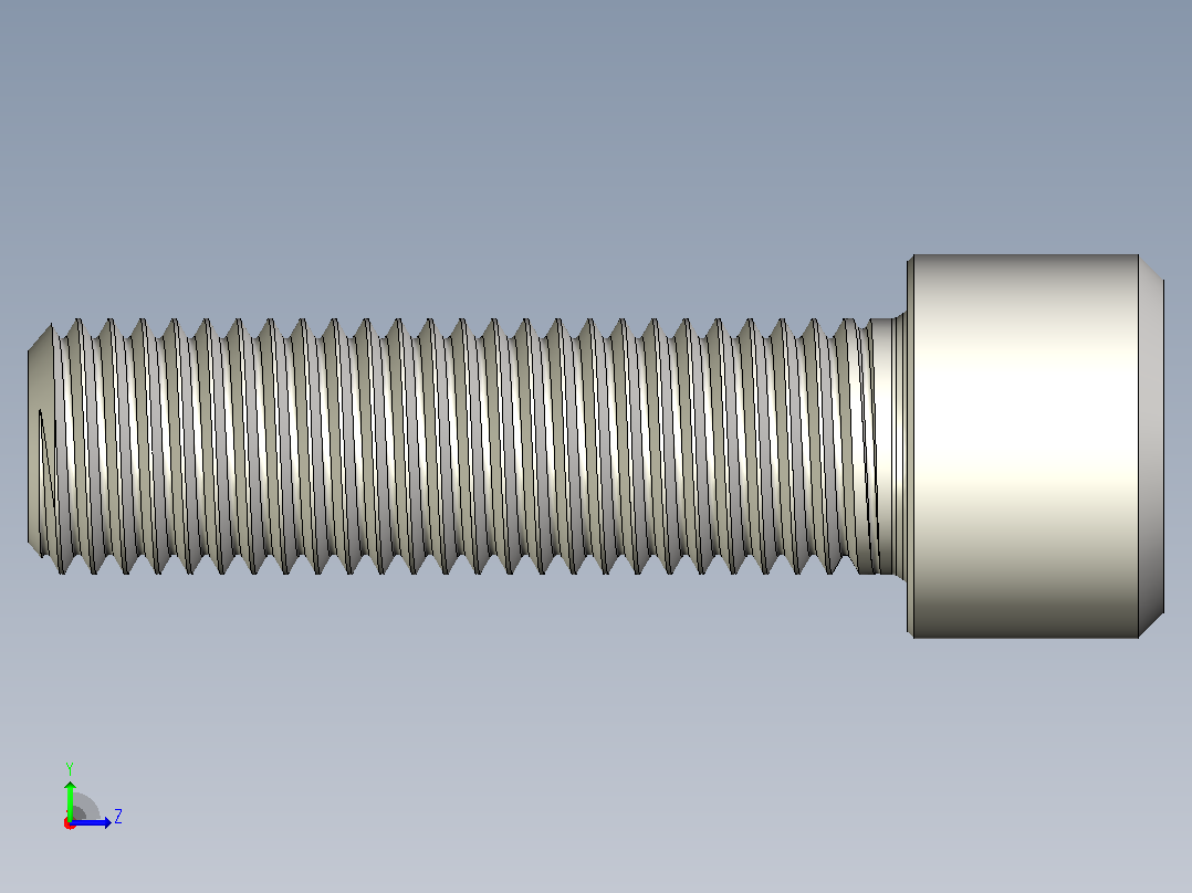 DIN_EN_ISO_4762_M16x55.ipt内六角螺钉左视图