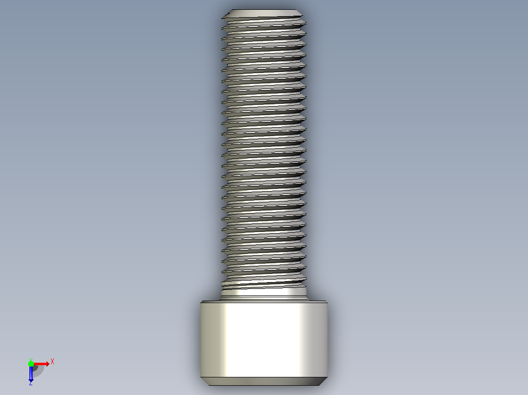 DIN_EN_ISO_4762_M16x55.ipt内六角螺钉俯视图