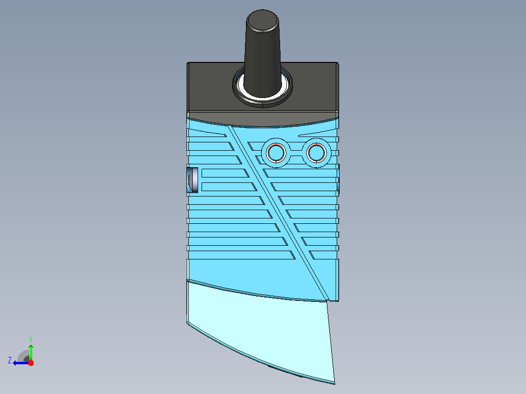 CLV622-3000条码扫描器右视图