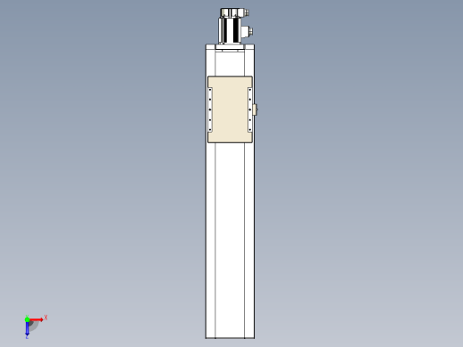 滚珠丝杠直线轴带导轨全封闭TPA-HCR-220D-3210C-L850-M-Y-P1K-N3俯视缩略图