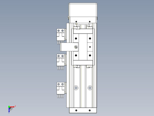 钢基模组TPA-KSR-5002C-150A1-MP-H1S2俯视缩略图