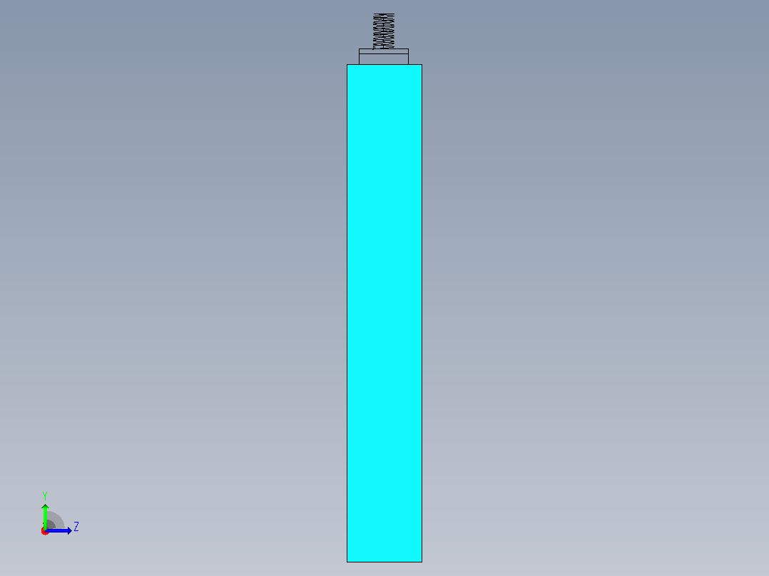 电池LIFEPO 3.3V 30A左视图