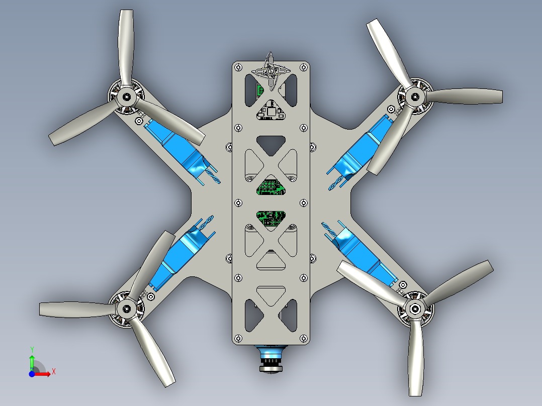 四轴飞行器(1)前视图