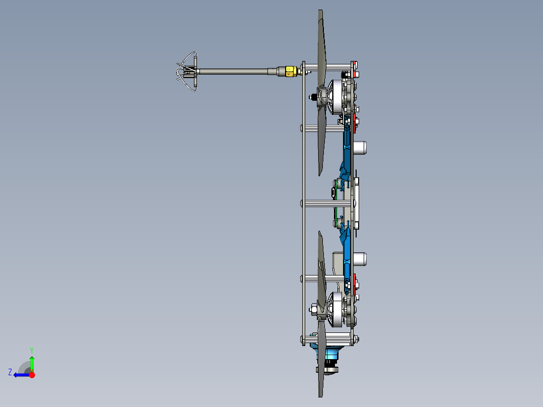 四轴飞行器(1)右视图
