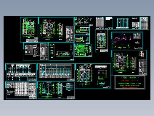 药厂锅炉房施工图