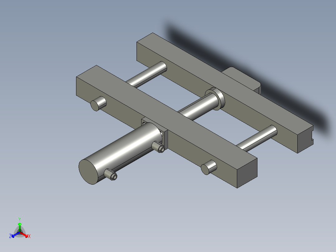 柔性冲压生产线换模系统设计三维图片