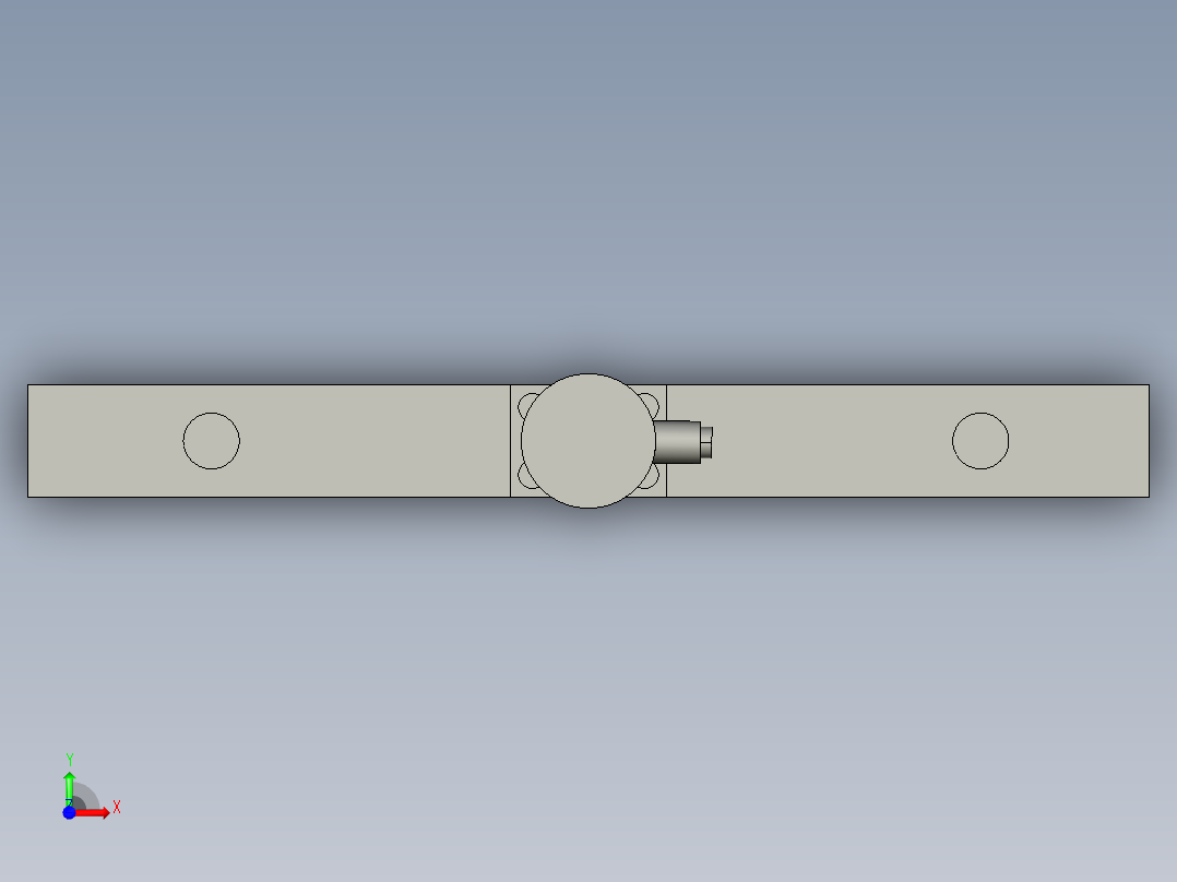 柔性冲压生产线换模系统设计三维图片前视图