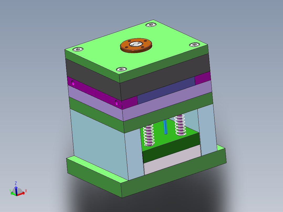 手电筒盖头注塑模具设计(全部结清）